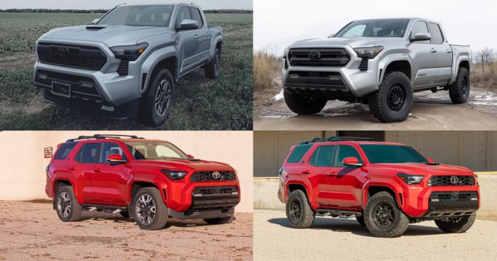 ReadyLIFT 1.5" Front Leveling Kit – Toyota Tacoma / 4Runner / Lexus GX550 (2024–Present)