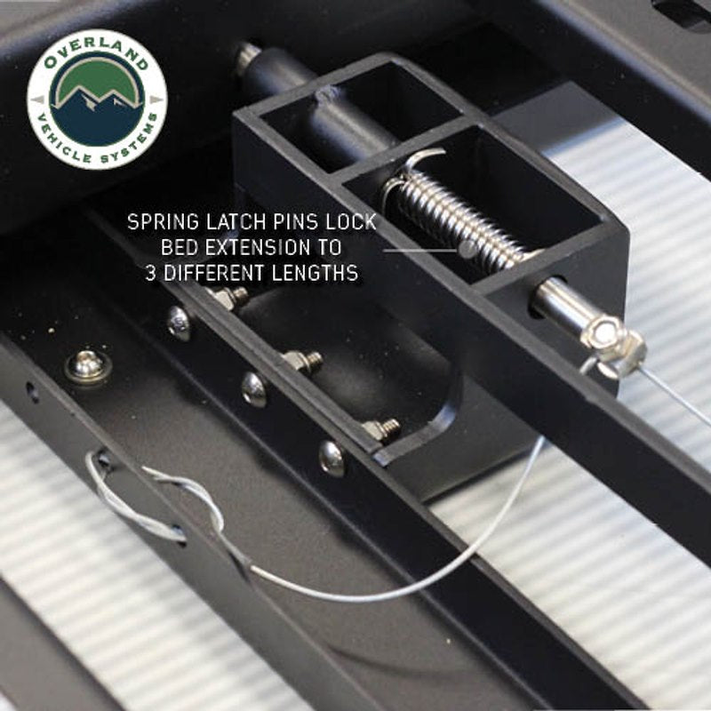 Overland Vehicle Systems Camp Extension for Pick Up Truck Mid Size Short Bed 5.0 Foot