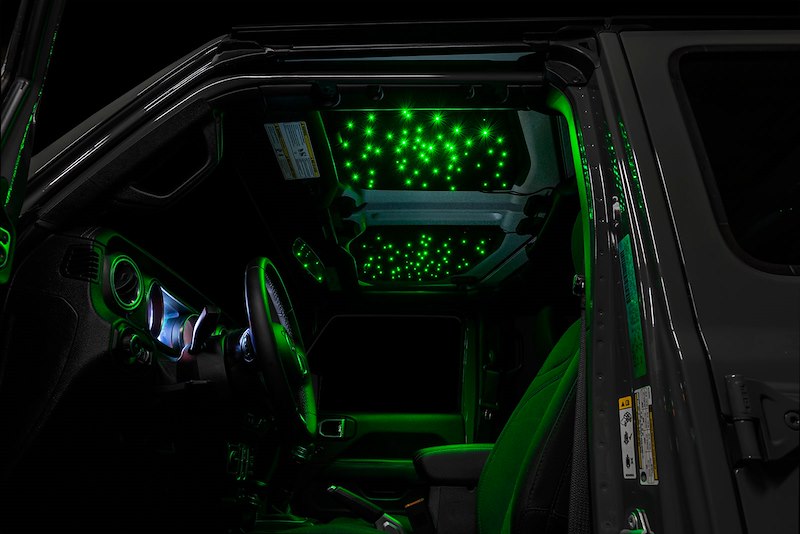Oracle Lighting StarLINER ColorSHIFT Fiber Optic Hardtop Headliner JL/JT