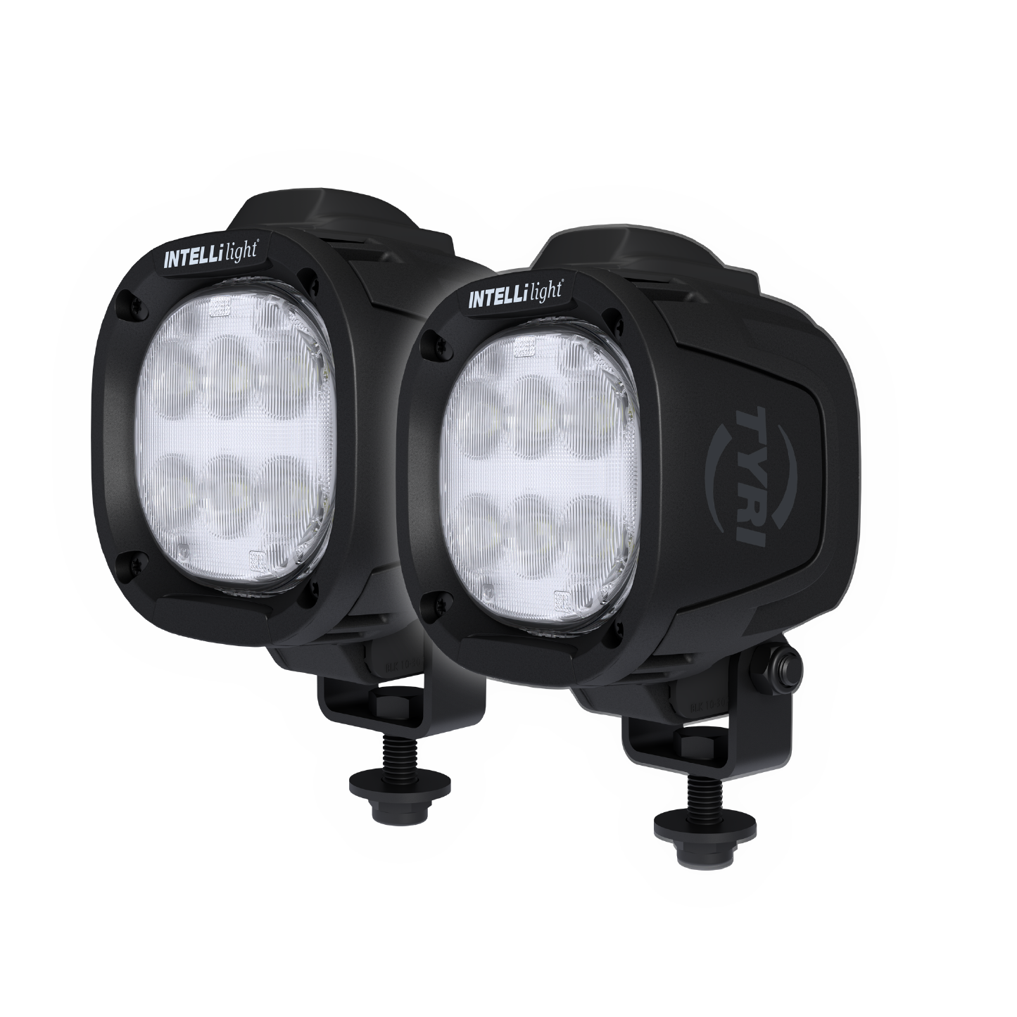TYRI Off-Road Lighting Intellilight Wide Pair With Wiring Harnesses
