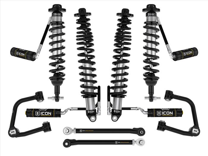 ICON 2021-2023 Ford Bronco, Non-Sasquatch, 3-4" Lift, Stage 5 Suspension System, Tubular, Heavy Rate Rear Spring