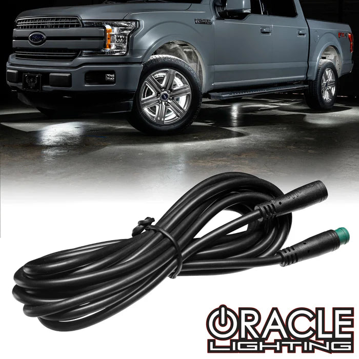 Oracle Lighting 10ft ColorSHIFT RGB+W Rock Light & Wheel Ring Extension Cable