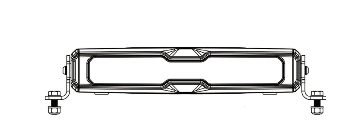 TYRI Off-Road Lighting V12 Black 4300 eLumen 12