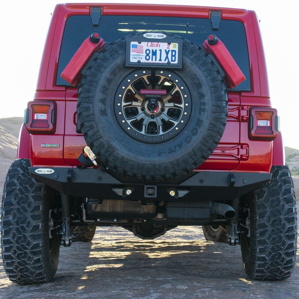 Rock Slide Engineering Jeep JL Shorty Rear Bumper For 18-Pres Wrangler JL Rigid Series