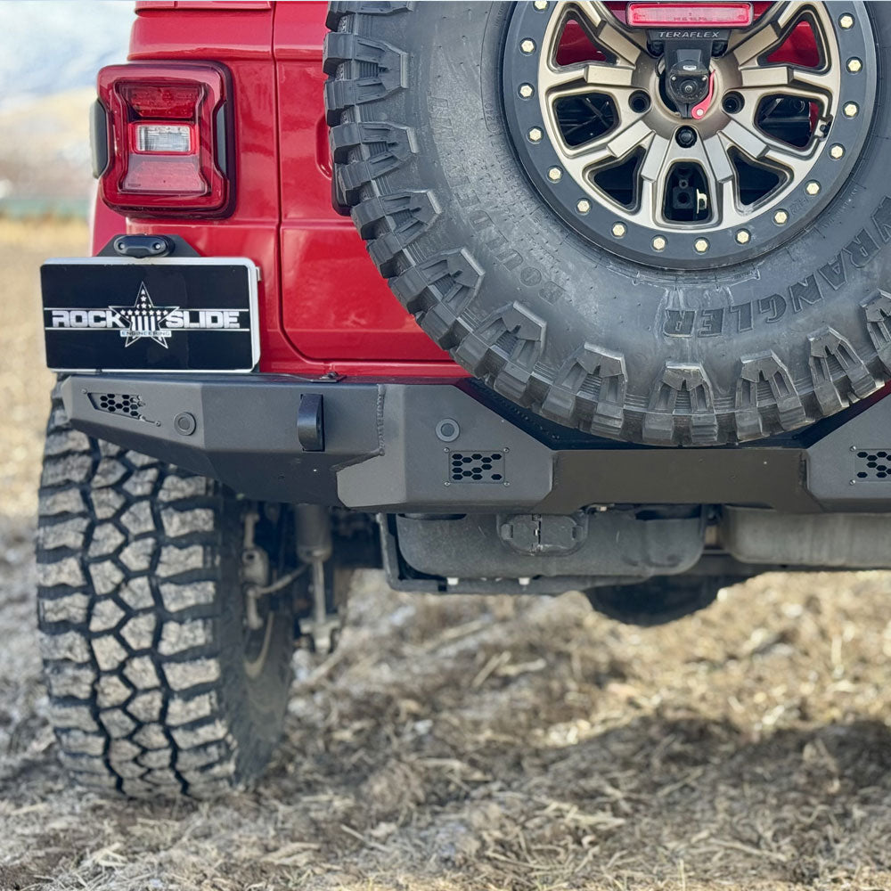 Rock Slide Engineering Rear Bumper For 18-25 Jeep Wrangler JL 2-4 Door