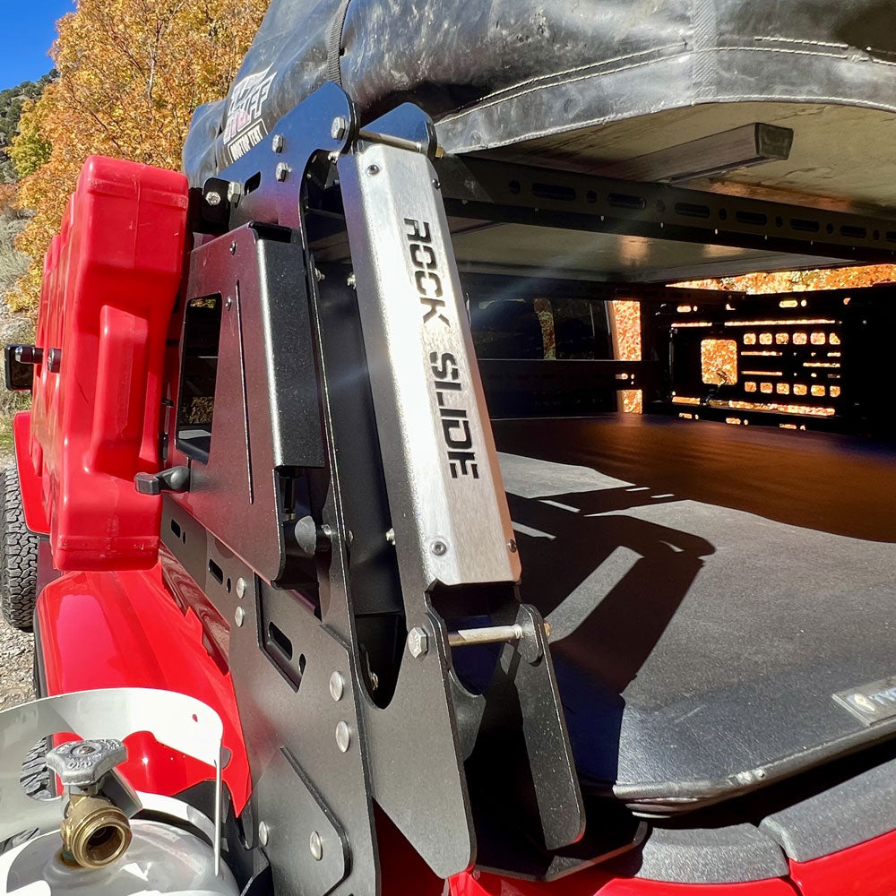 Rock Slide Engineering Overland Rack Deluxe Edition For 20-25 Jeep Gladiator