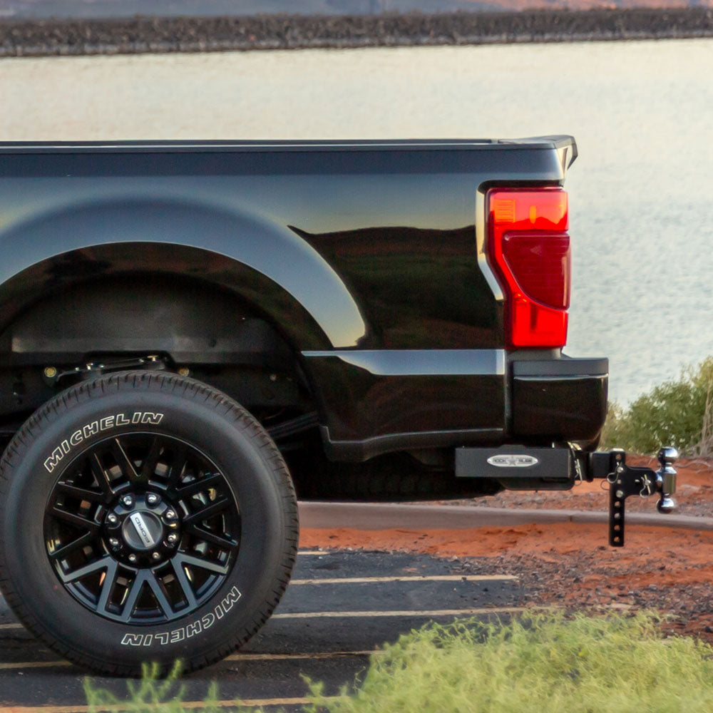 Rock Slide Engineering R-STEP 9 Inch Wide For 2017-2022 Ford Super Duty Bed Step Attachment Brackets Drivers Side Behind Rear Tire