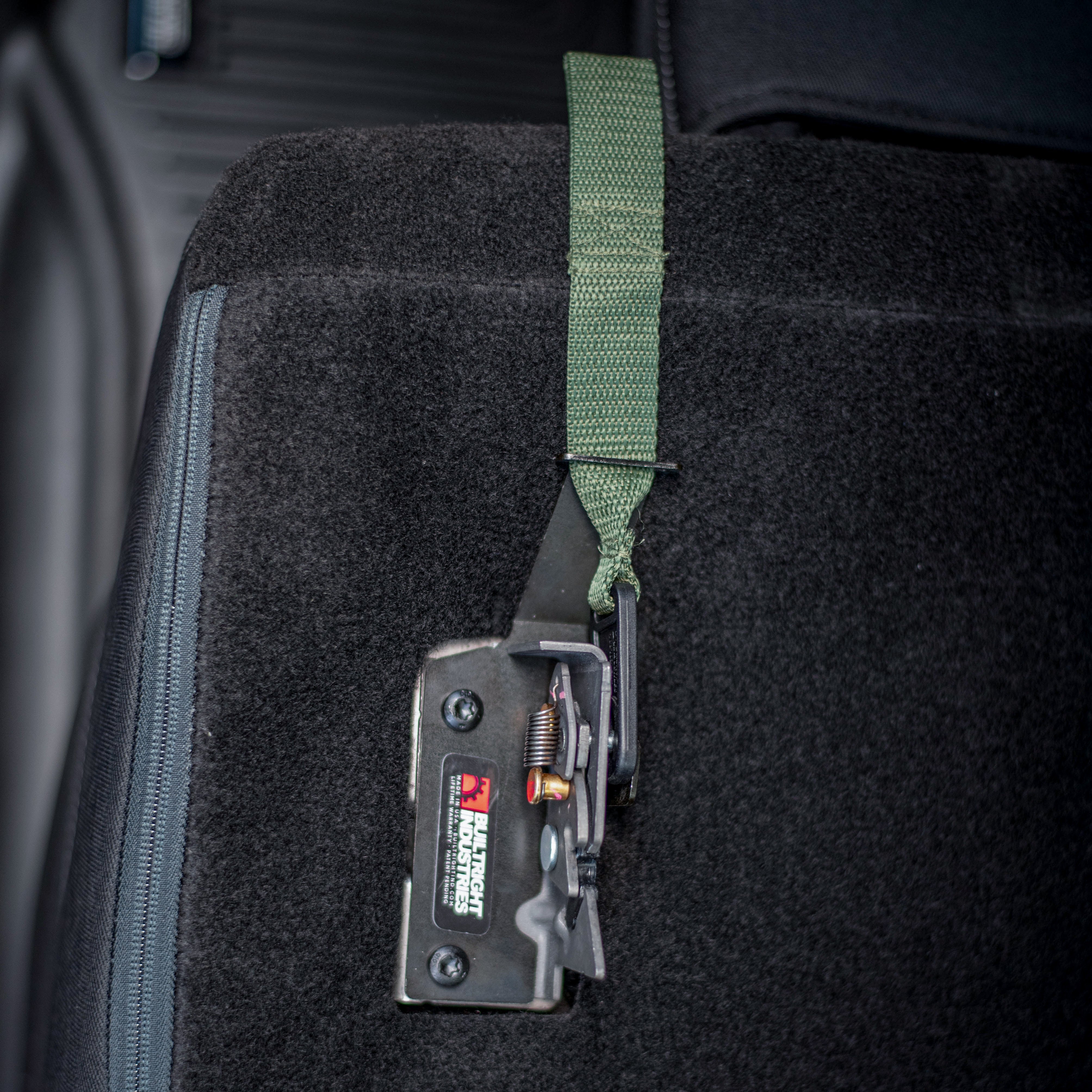 BuiltRight Industries Rear Seat Release Kit - Olive | Ford F-Series