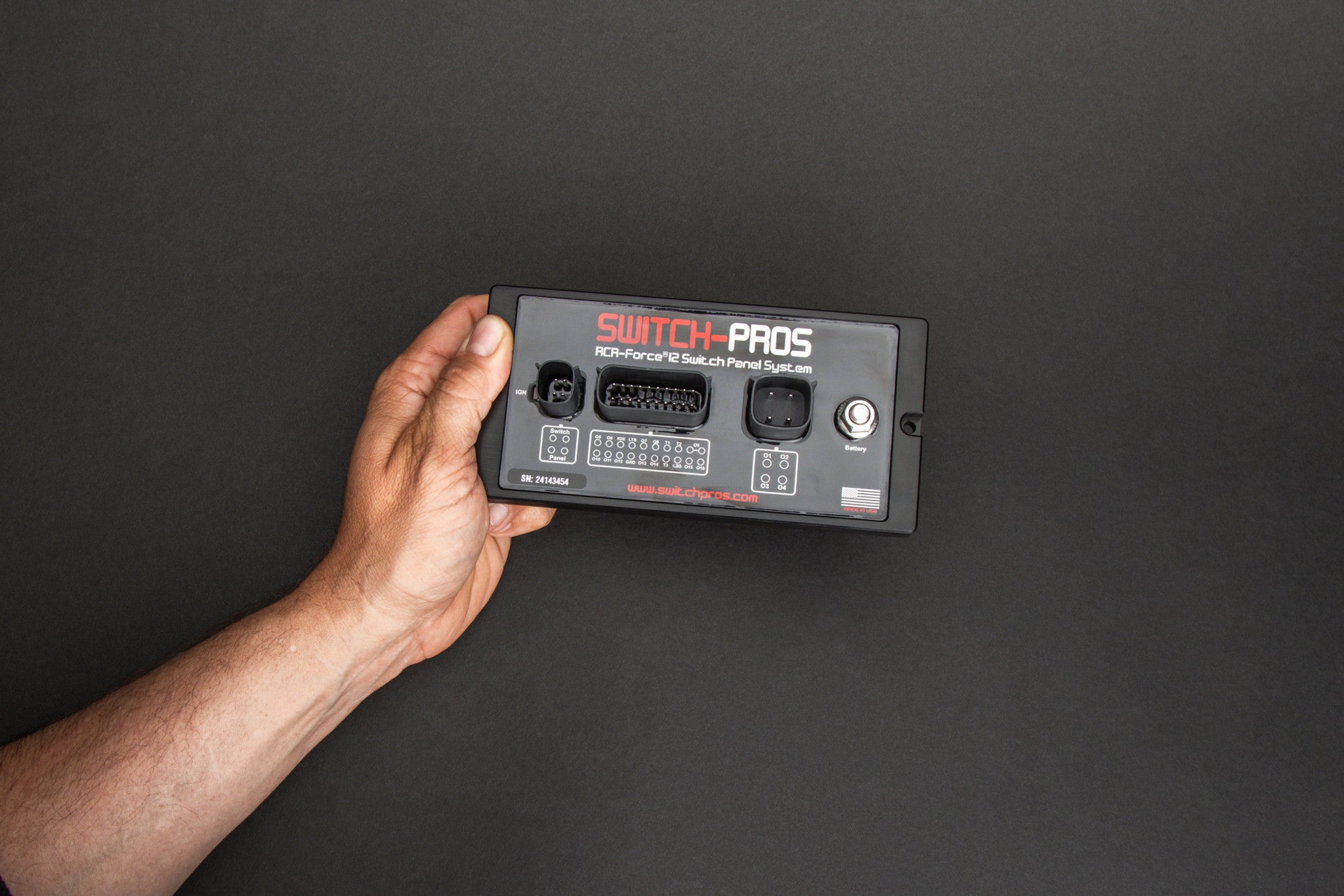 Switch-Pros RCR-Force® 12 Switch Panel Power System