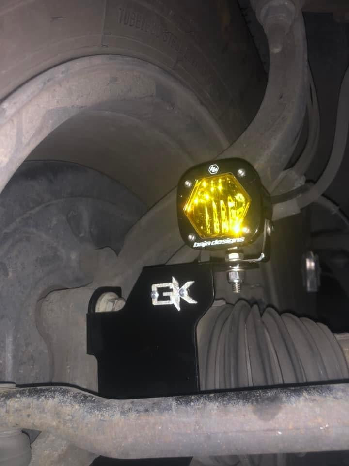 GateKeeper Off-Road Ford Raptor Steerable Knuckle Pod Light Mounts (1st Gen 2010-2014)