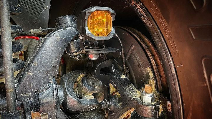 GateKeeper Off-Road Jeep JK Steerable Knuckle Pod Light Mounts
