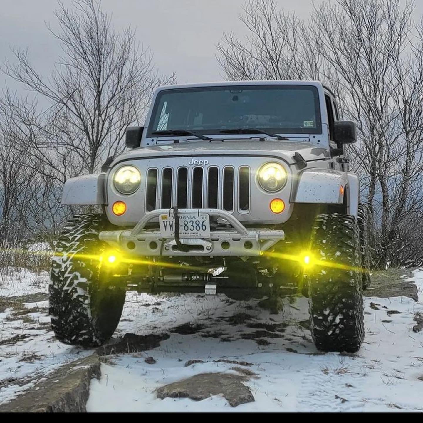 GateKeeper Off-Road Jeep JK Steerable Knuckle Pod Light Mounts