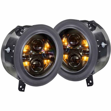 Morimoto Sealed7 2.0 Headlights: Jeep JL / JT (18+ / Set)
