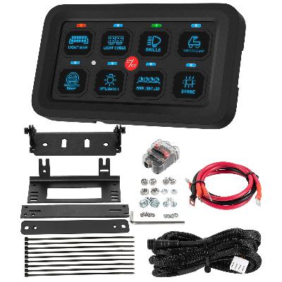 Bulldog Winch 8-Gang Switch Panel System