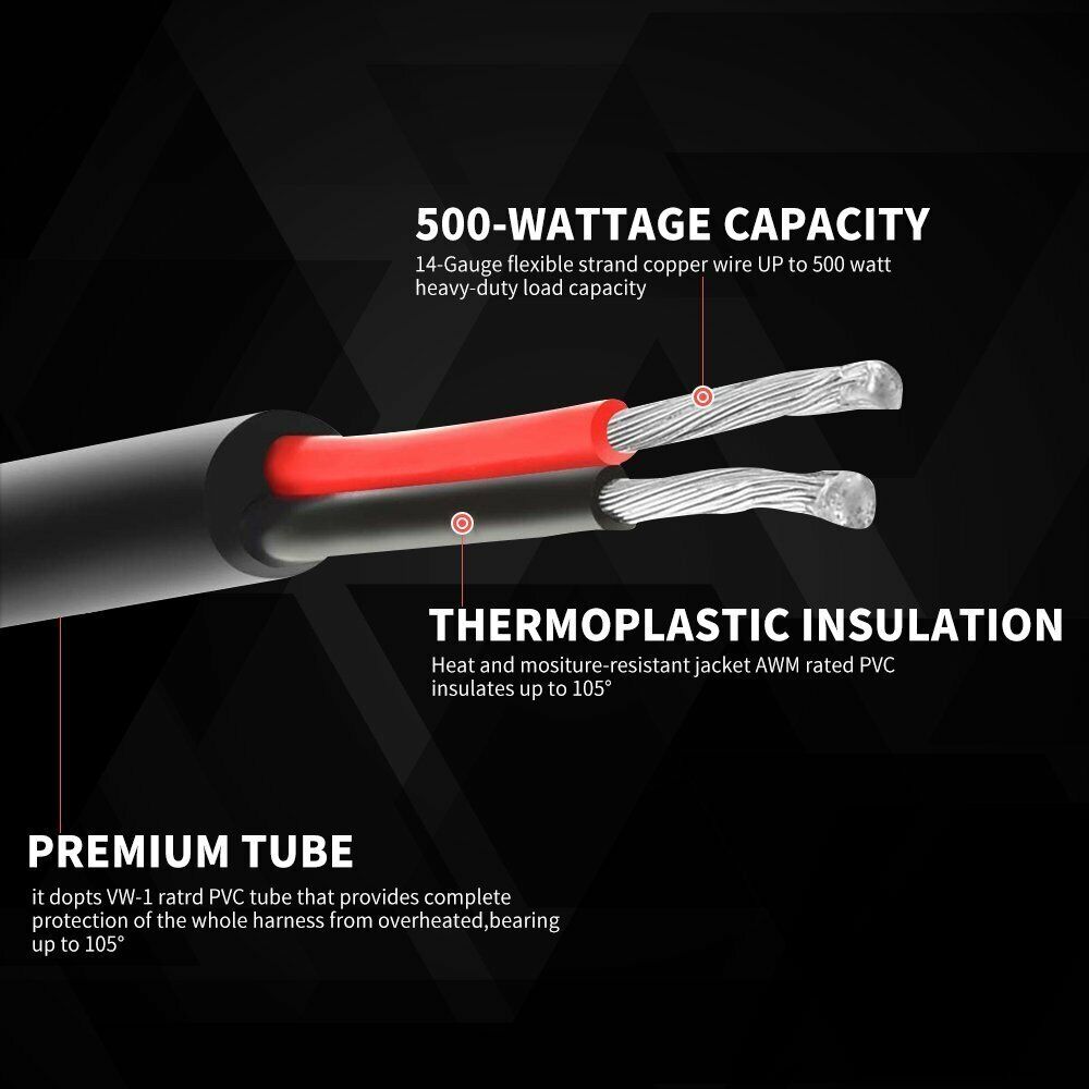 GateKeeper Off-Road LED LIGHT BAR WIRING HARNESS KIT