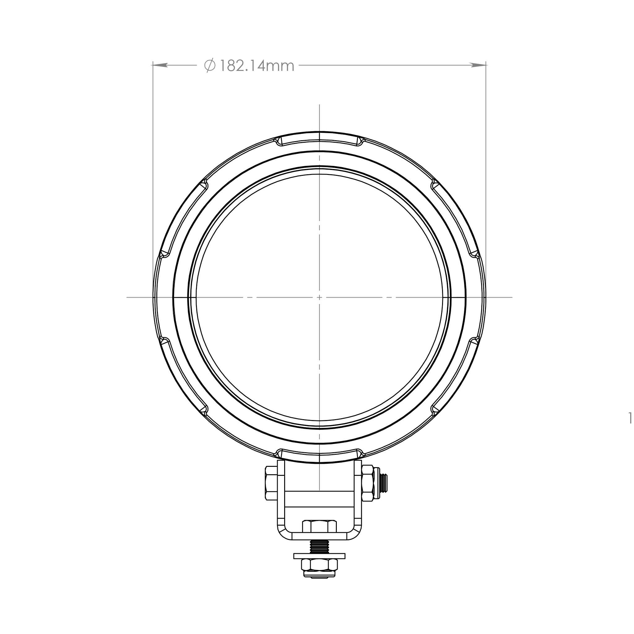 TYRI Off-Road Lighting D18 pair With Wiring Harnesses