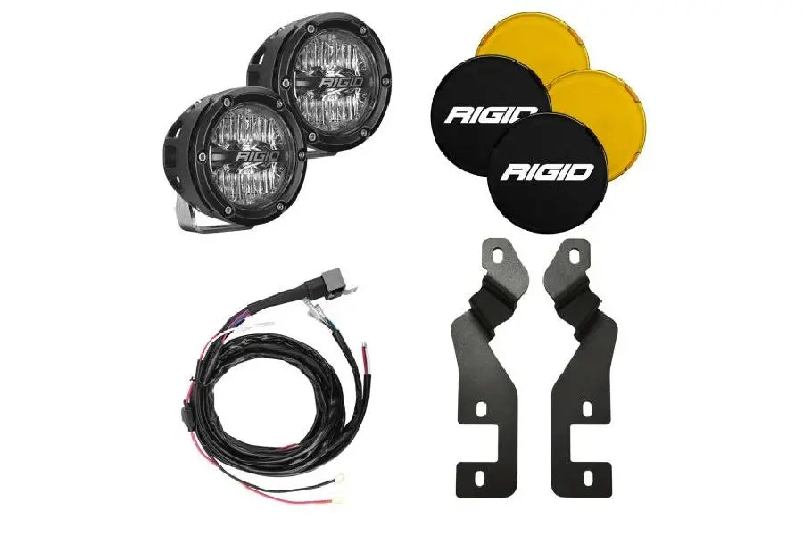 RIGID Industries 2021-Present Ford Bronco Sport A-Pillar 4 Inch 360-Series Light Mount Kit