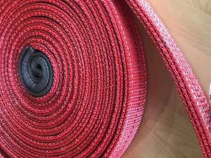 30 Foot Tow Strap Standard Duty 30 Foot x 2 Inch Red Factor 55