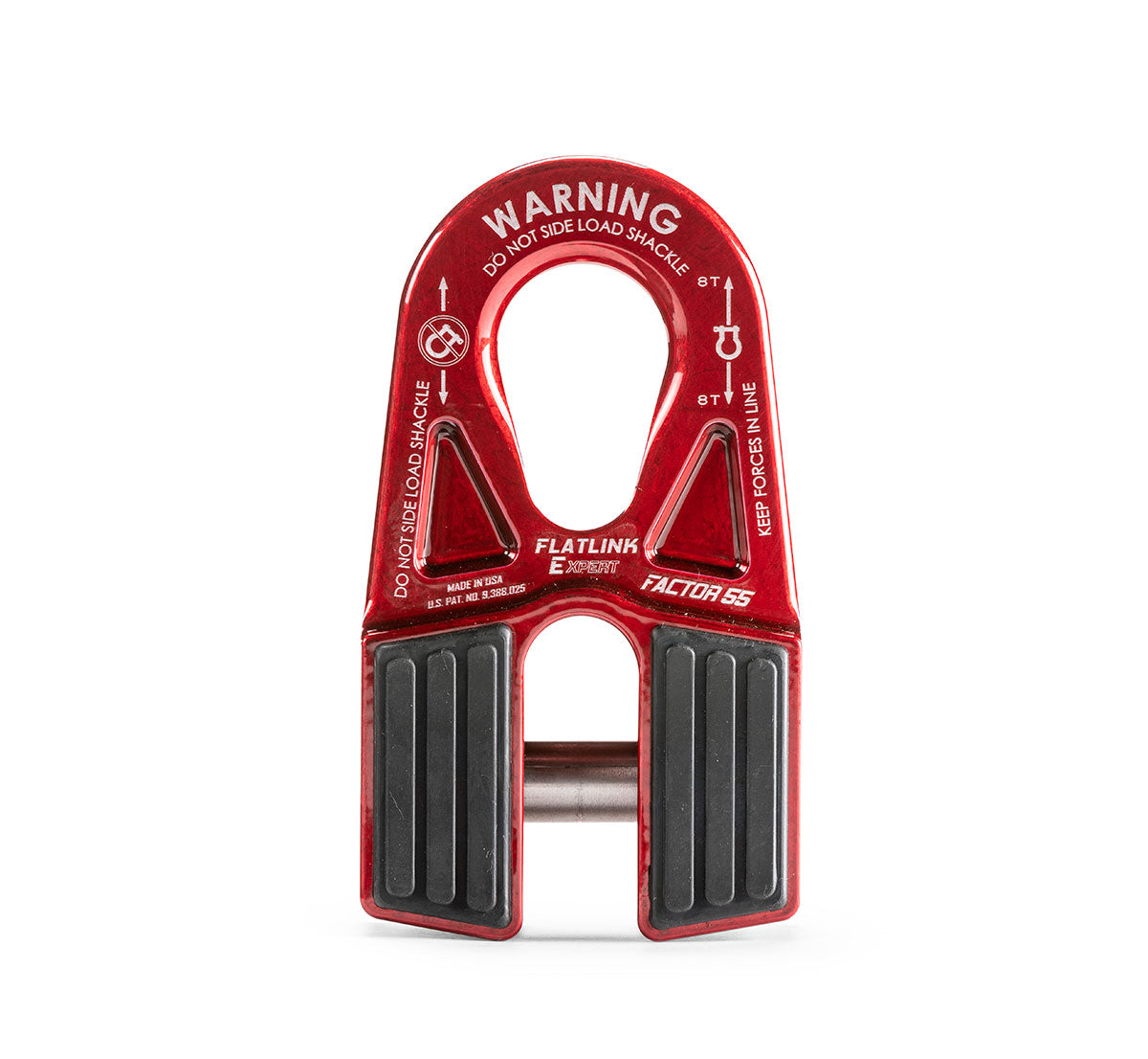 FlatLink Expert Closed Winch Shackle Mount Red Factor 55