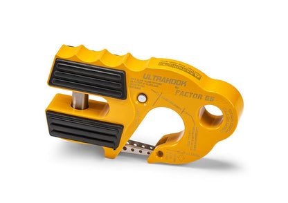 UltraHook Closed System Winch Shackle Mount Yellow Factor 55