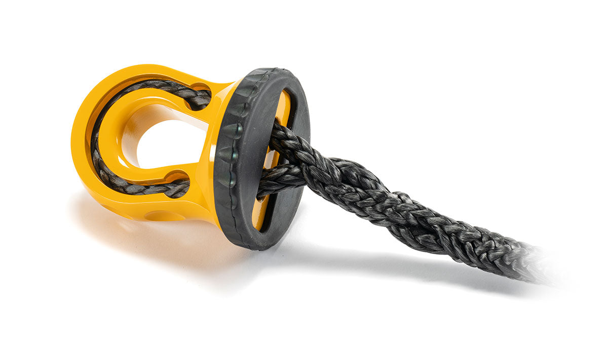 Splicer Splice On Synthetic Rope Thimble Shackle Yellow Factor 55