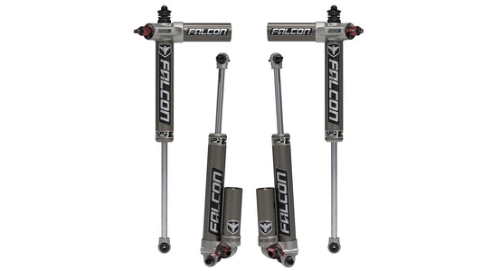 Falcon Shocks JK 2 Door SP2 3.3 Fast Adjust Piggyback Shock Kit 1.5-2.5 Inch Lift