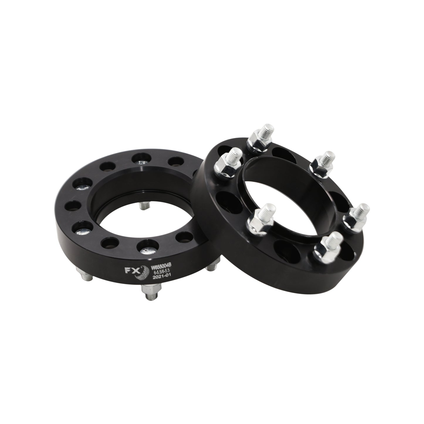 TrailFX Hub Centric Wheel Spacer 4Runner and Tacoma- Black Anodized