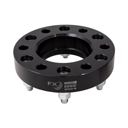 TrailFX Wheel Spacer 6x139.7 Millimeter/6x5.50 Inch Bolt Pattern Hub Centric - Black Anodized