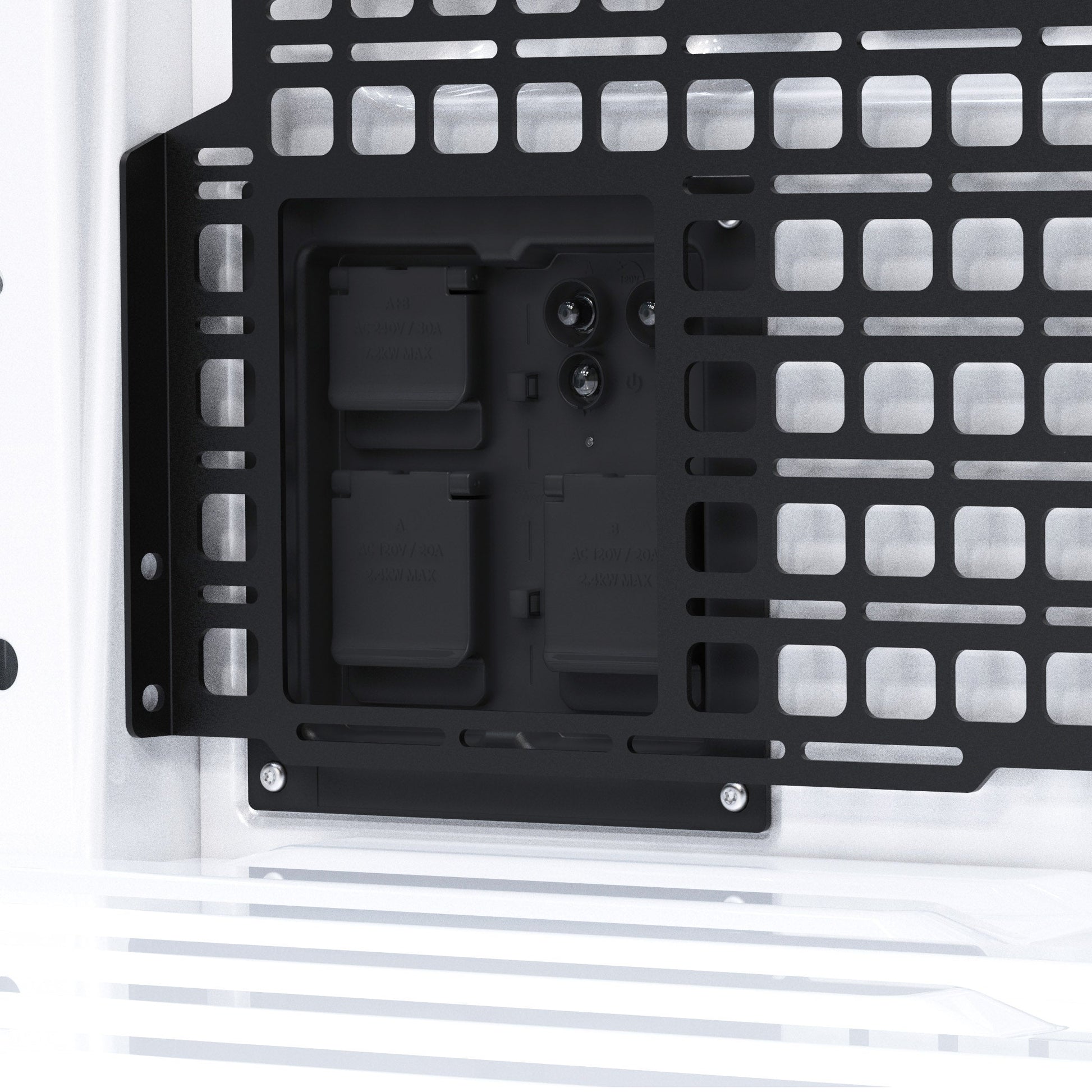 Bedside Rack System - Driver Rear Panel | Ford F-150 & Raptor (2021+)-Miscellaneous-BuiltRight Industries