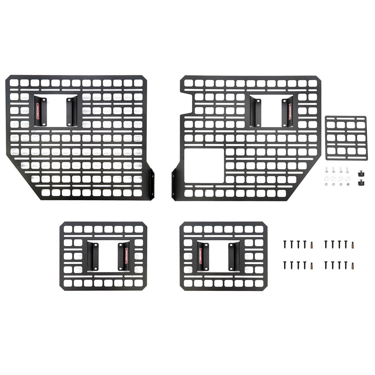 BuiltRight Industries Bedside Rack System - 4pc Kit | Ford F-250, F-350 (2017-2024)