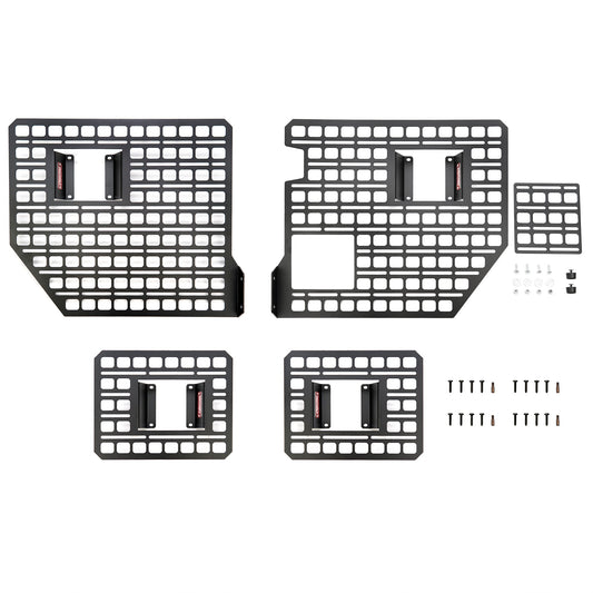 BuiltRight Industries Bedside Rack System - 4pc Kit | Ford F-250, F-350 (2017-2024)