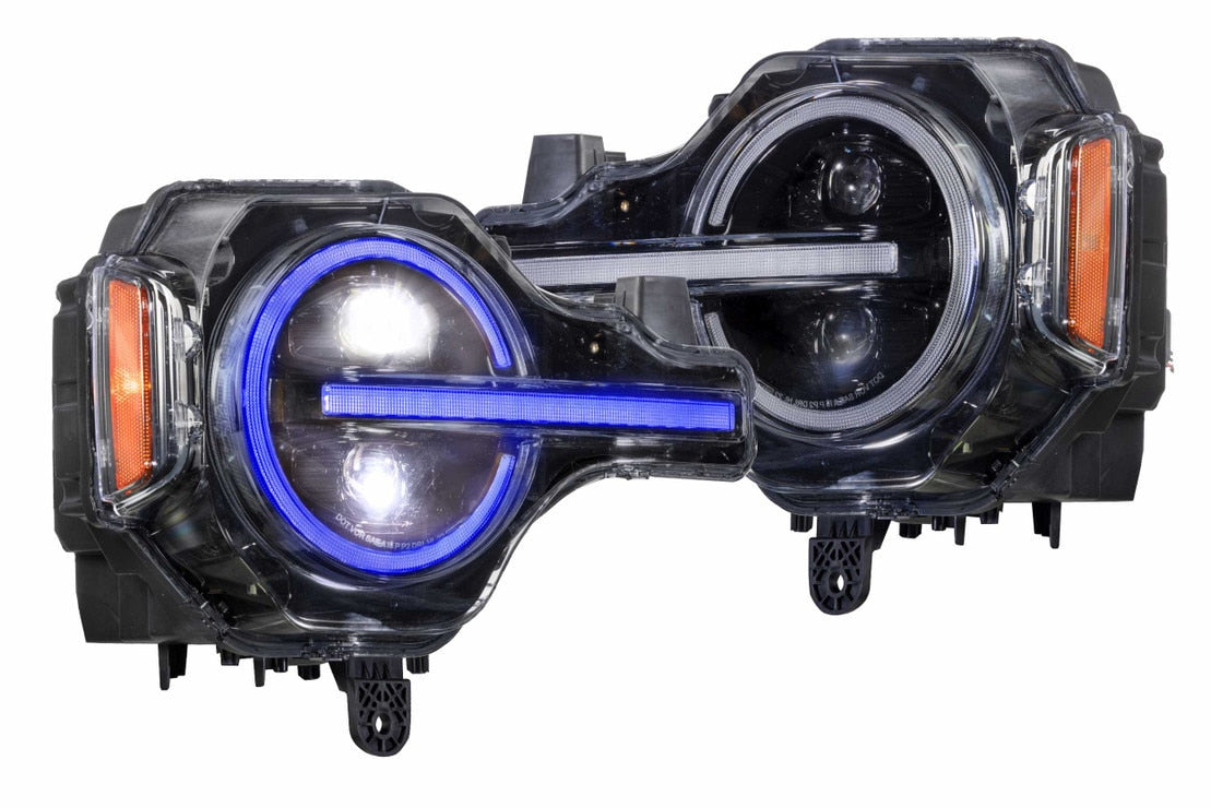 Morimoto XRGB LED Headlights: Ford Bronco (21+ / RGB / Set)