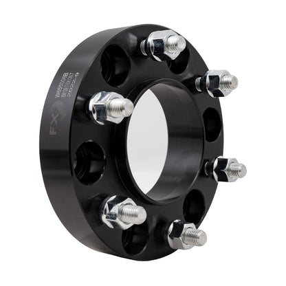 TrailFX Wheel Spacer 6x139.7 Millimeter/6x5.50 Inch Bolt Pattern Hub Centric - Black Anodized