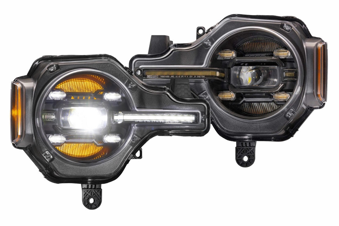 Morimoto XB LED Headlights: Ford Bronco (21+ / Amber DRL / Set)