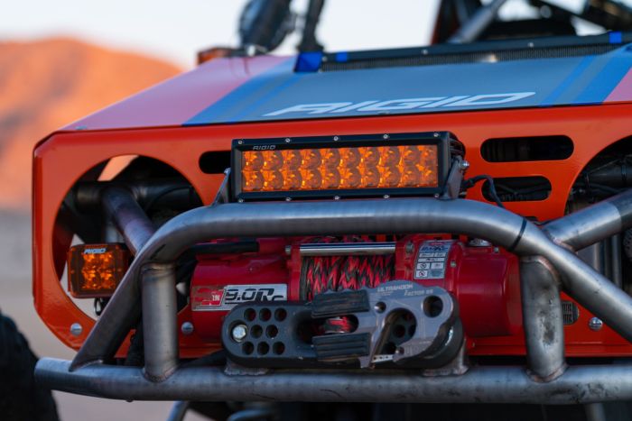 Rigid Industries E-Series 10 Inch Spot with Amber PRO Lens