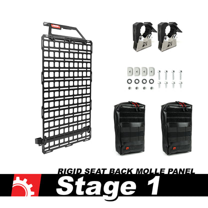 BuiltRight Industries Seat Back MOLLE Panel - Stage 1 Kit | Ford Bronco (2021+)