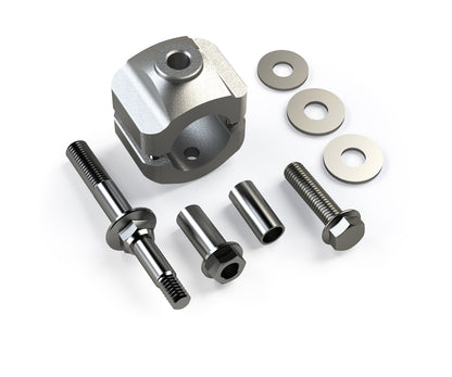 TeraFlex Wrangler JK Steering Stabilizer Relocation Kit 1-5/8 Inch HD Tie Rod