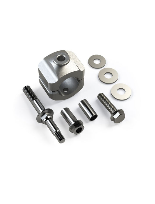 TeraFlex Wrangler JK Steering Stabilizer Relocation Kit 1-5/8 Inch HD Tie Rod