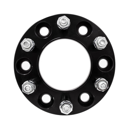 TrailFX Wheel Spacer 6x139.7 Millimeter/6x5.50 Inch Bolt Pattern Hub Centric - Black Anodized