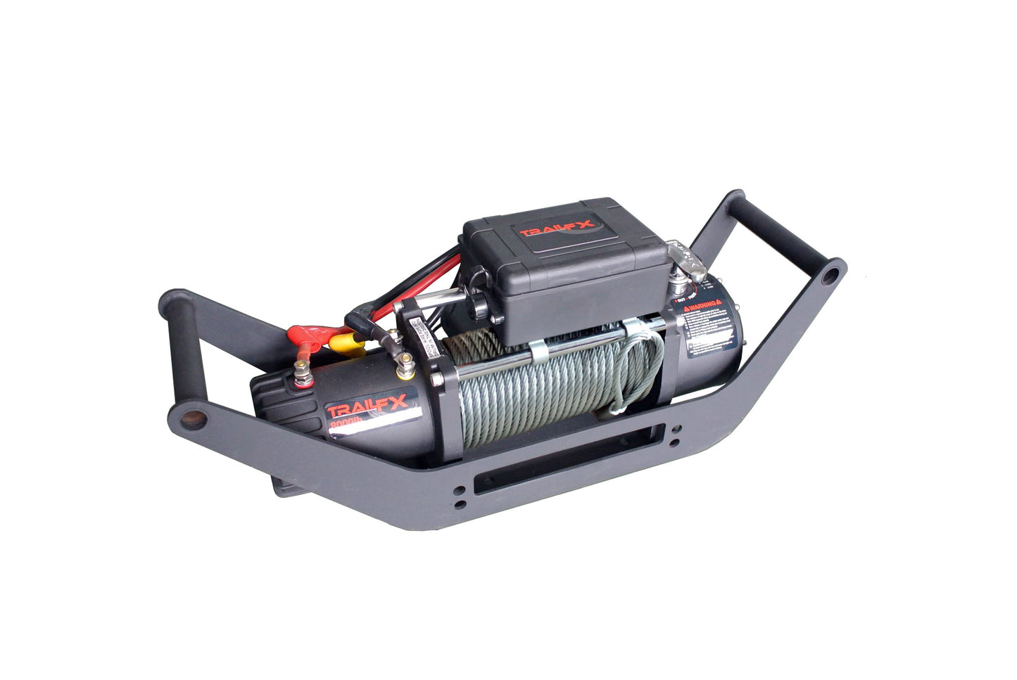 TrailFX Receiver Mount Winch Mounting Plate 12K