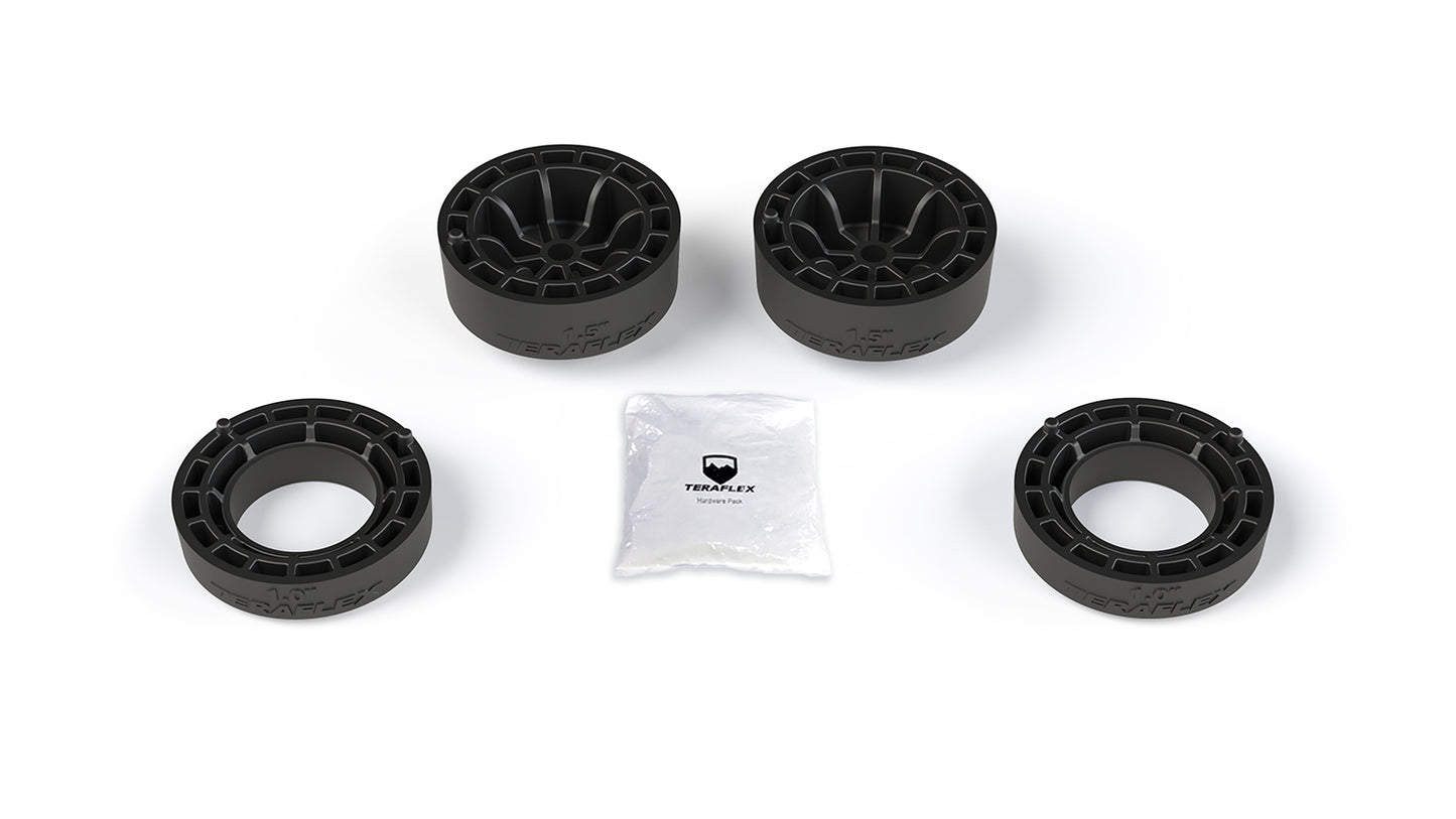 TeraFlex Wrangler JL 2 Door 1.5 Inch Performance Spacer Lift Kit No Shocks