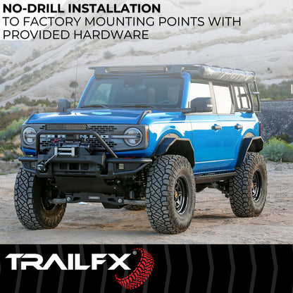 TrailFX Front Angled Fender Flares For 2021-2025 Bronco