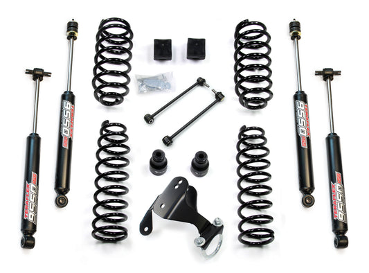 TeraFlex Wrangler JK 2 Door 2.5 Inch Base Lift Kit & 9550 VSS Twin-Tube Shocks