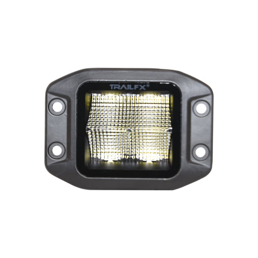TrailFX 3" LED Cube Light- Black Edition Pair