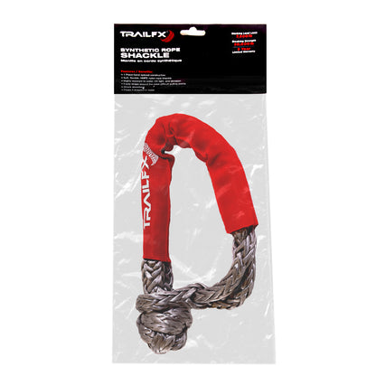 TrailFX Rope Shackle Red Single