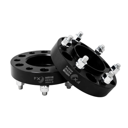TrailFX Wheel Spacer 6x139.7 Millimeter/6x5.50 Inch Bolt Pattern Hub Centric - Black Anodized