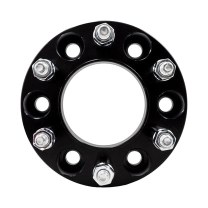 TrailFX Wheel Spacer 6x139.7 Millimeter/ 6x5.50 Inch Bolt Pattern  Hub Centric Wheel Spacer- Black Anodized