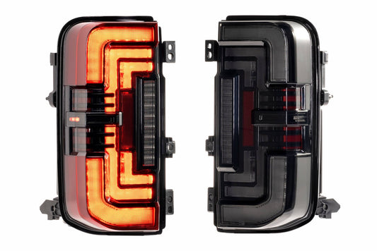 Morimoto XB LED Tail Lights: Ford Bronco (21+ / Smoked Lens / Set)