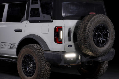 Morimoto XB LED Tail Lights: Ford Bronco (21+ / Red Lens / Set)