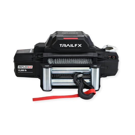 TrailFX Reflex 2.0 Steel Cable Winch 12000 Lb